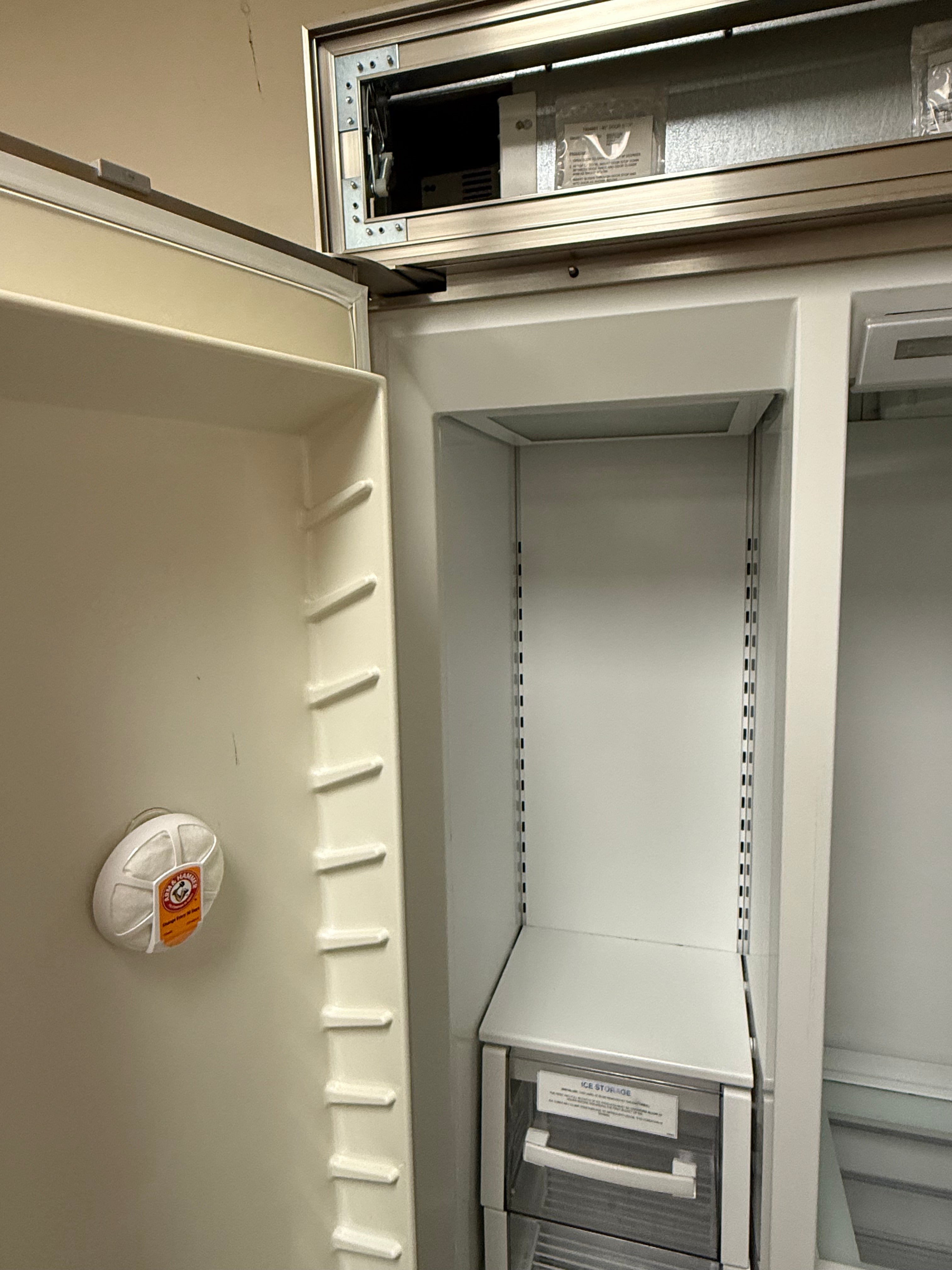 Sub-Zero BI-48S/0 48" Panel Ready Side by Side Refrigerator