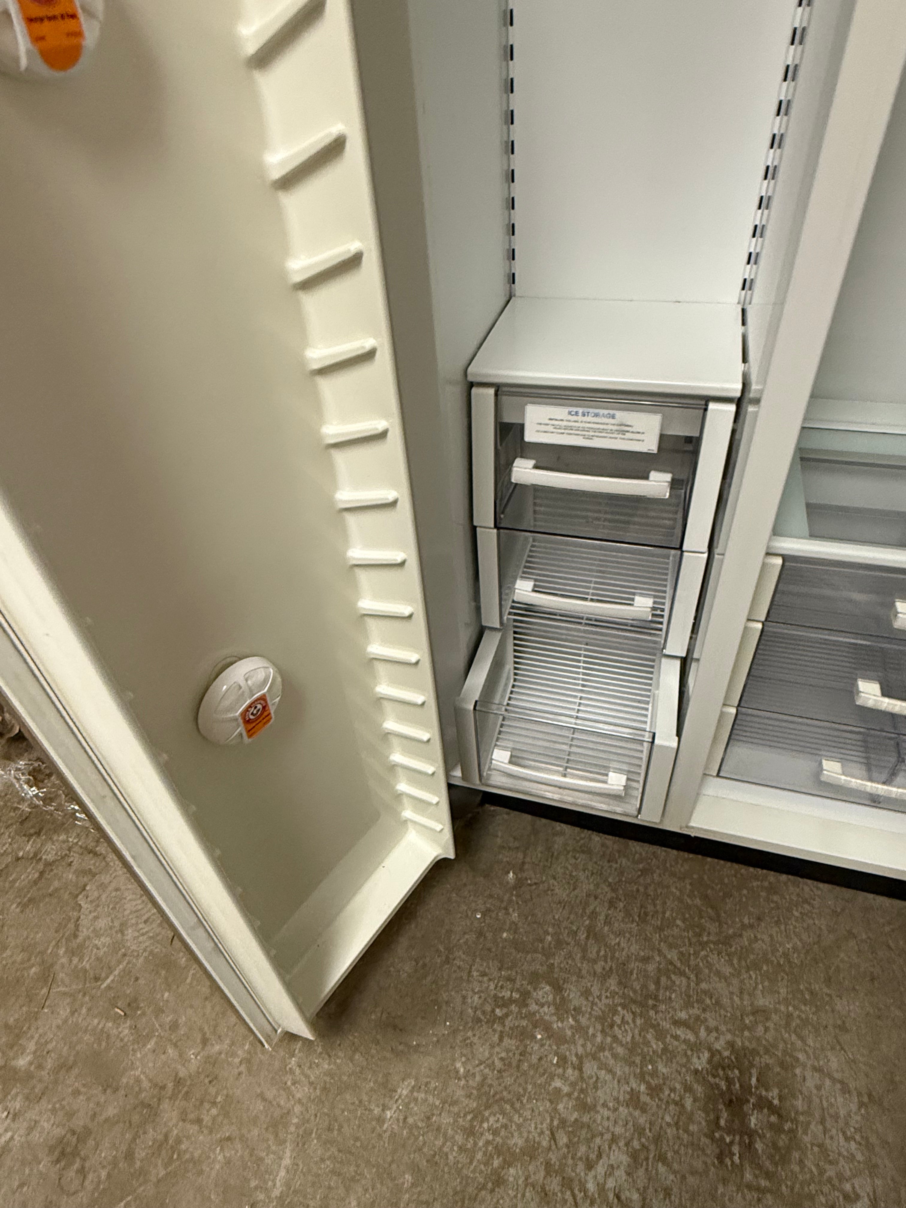 Sub-Zero BI-48S/0 48" Panel Ready Side by Side Refrigerator