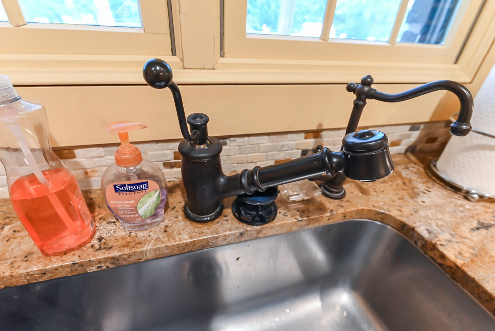 Custom Traditional Cream Kitchen with Island, Butler's Pantry and Viking Appliances
