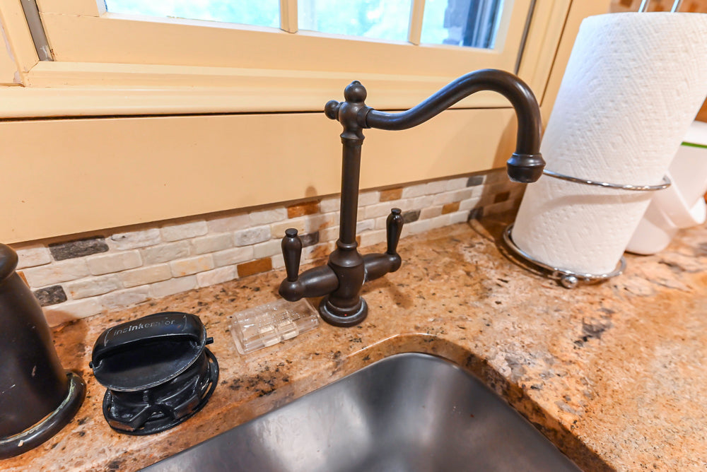 Custom Traditional Cream Kitchen with Island, Butler's Pantry and Viking Appliances