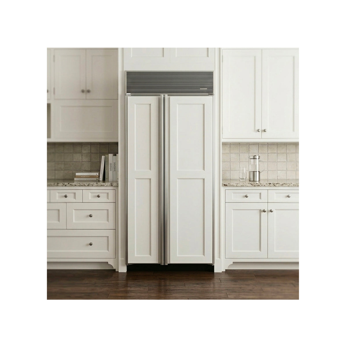 Sub-Zero 561/F 36" Panel Ready Side by Side Refrigerator, Pre-Owned