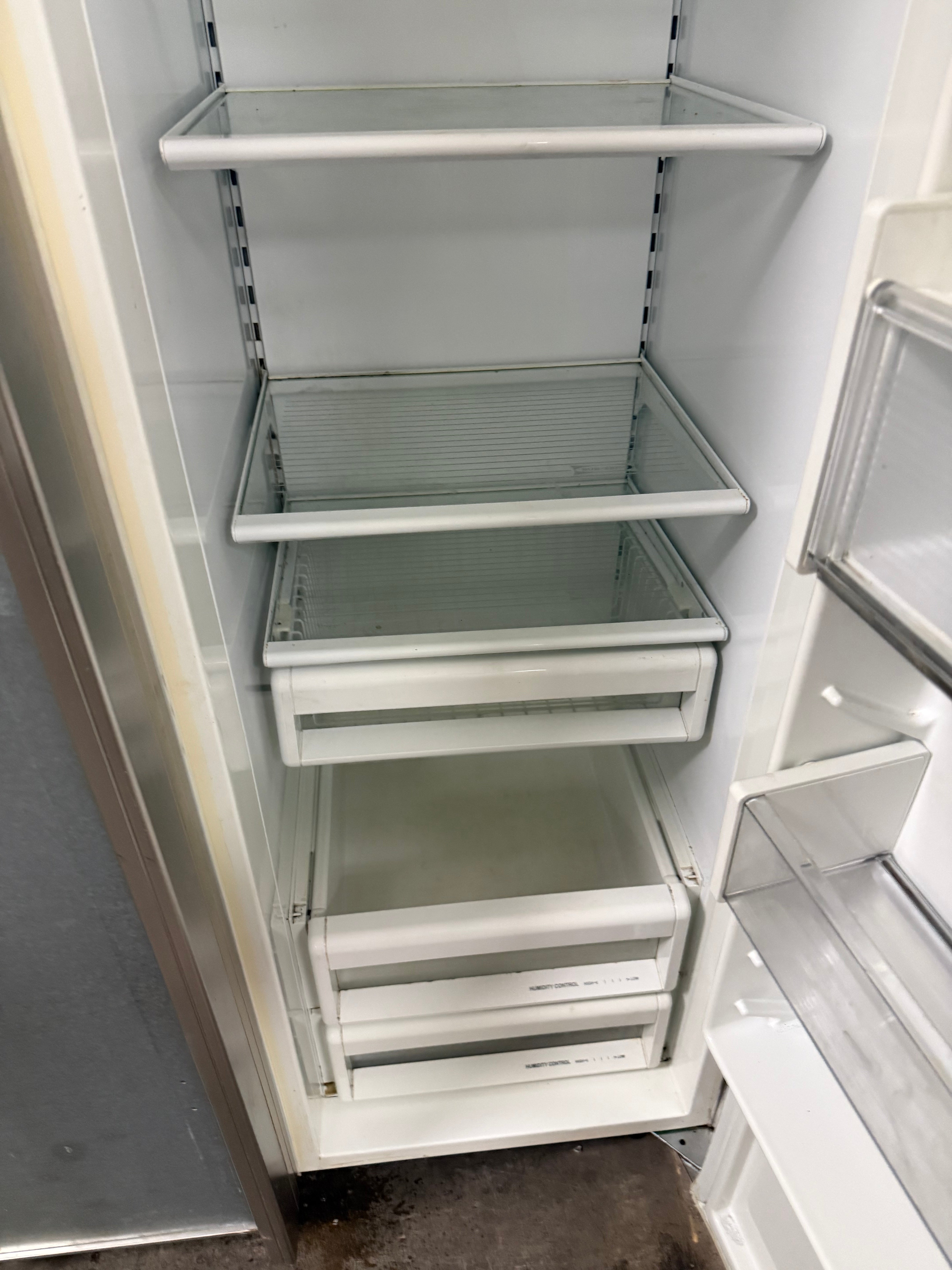 Sub-Zero 561/F 36" Panel Ready Side by Side Refrigerator, Pre-Owned