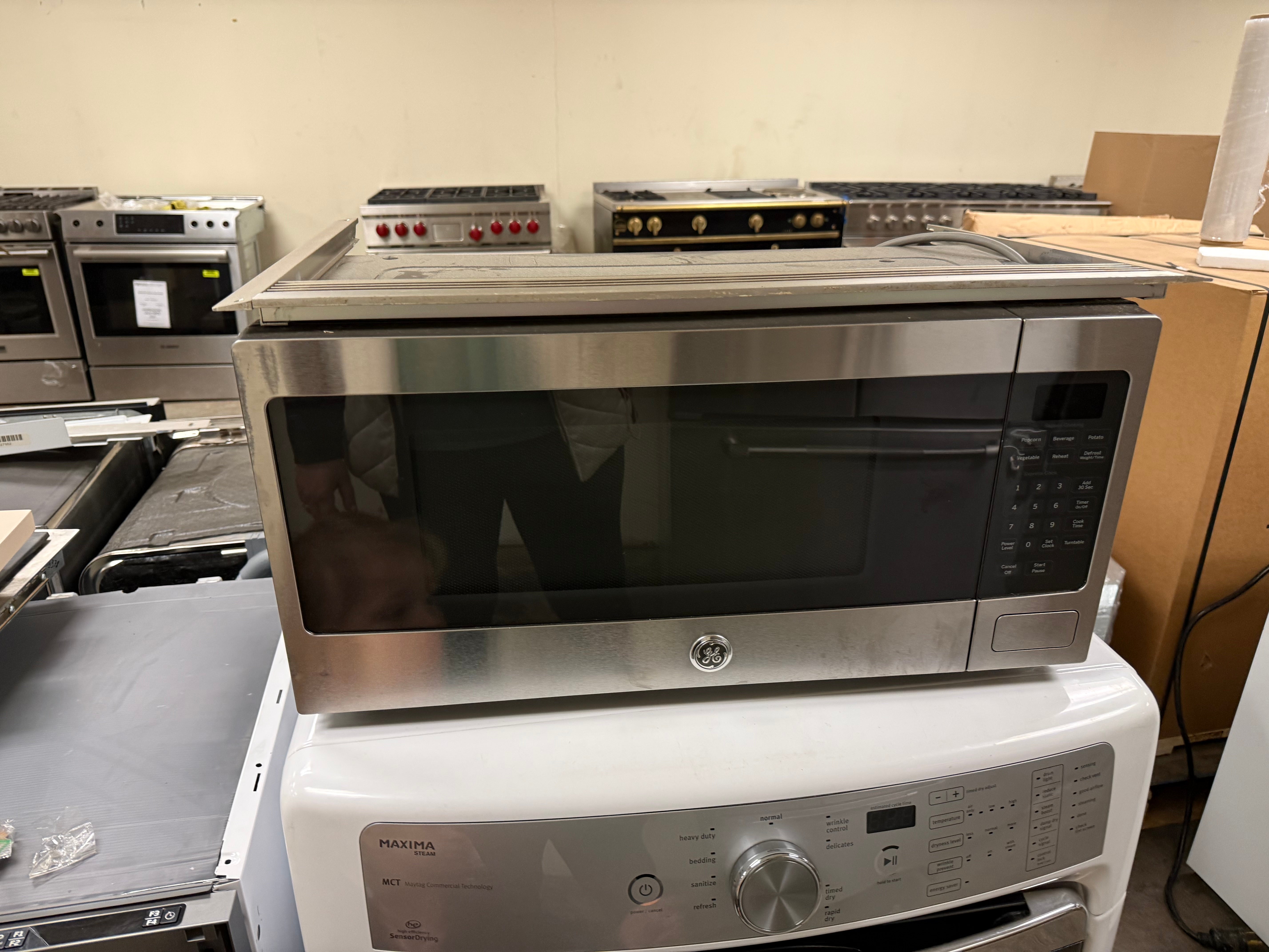 GE Profile PEM31SFSS 24" Stainless Steel Countertop Microwave