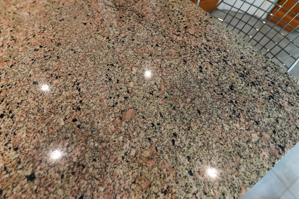 Custom Traditional Natural Wood Kitchen with Granite Countertops and Appliances