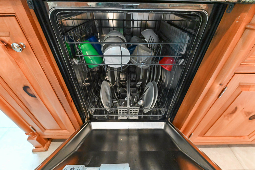 Custom Traditional Natural Wood Kitchen with Granite Countertops and Appliances