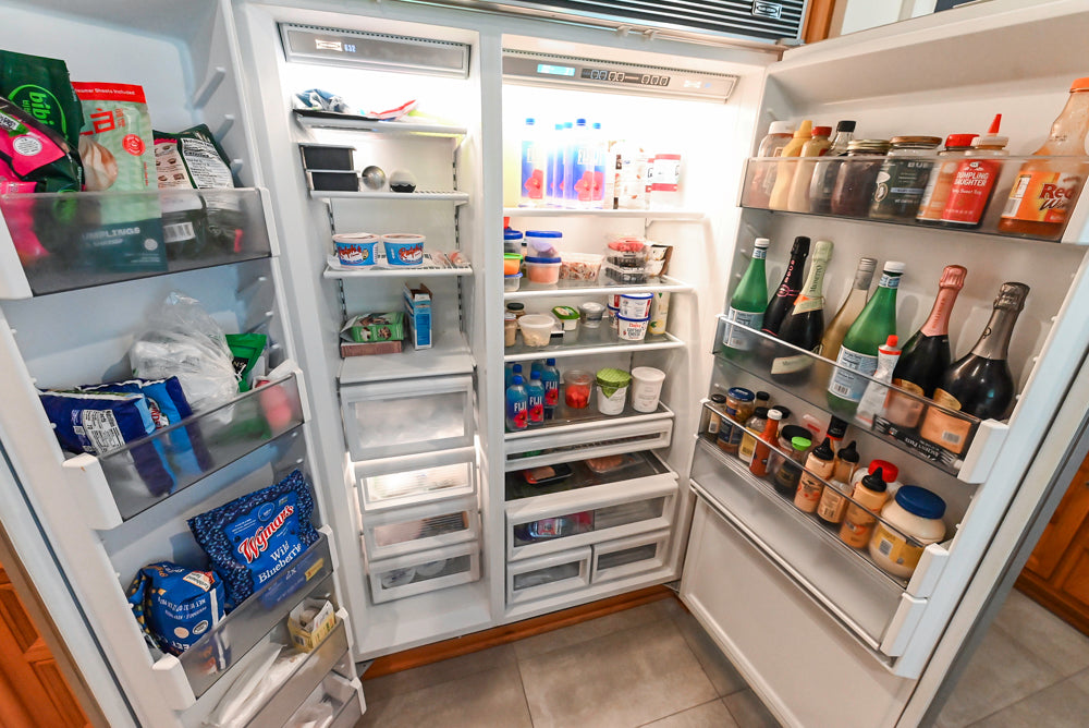 Custom Traditional Natural Wood Kitchen with Granite Countertops and Appliances