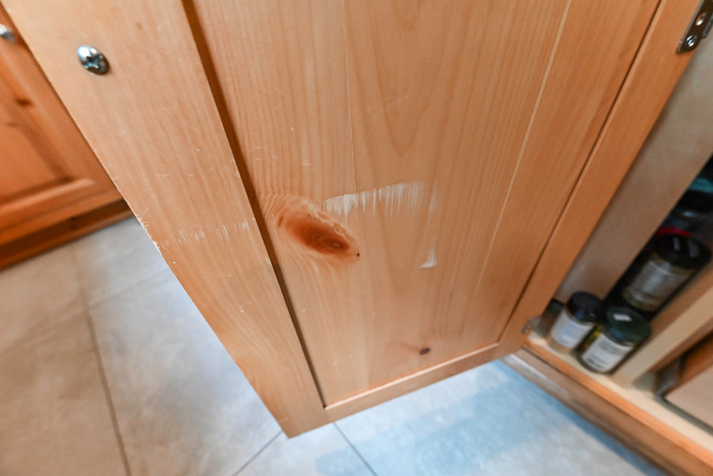 Custom Traditional Natural Wood Kitchen with Granite Countertops and Appliances