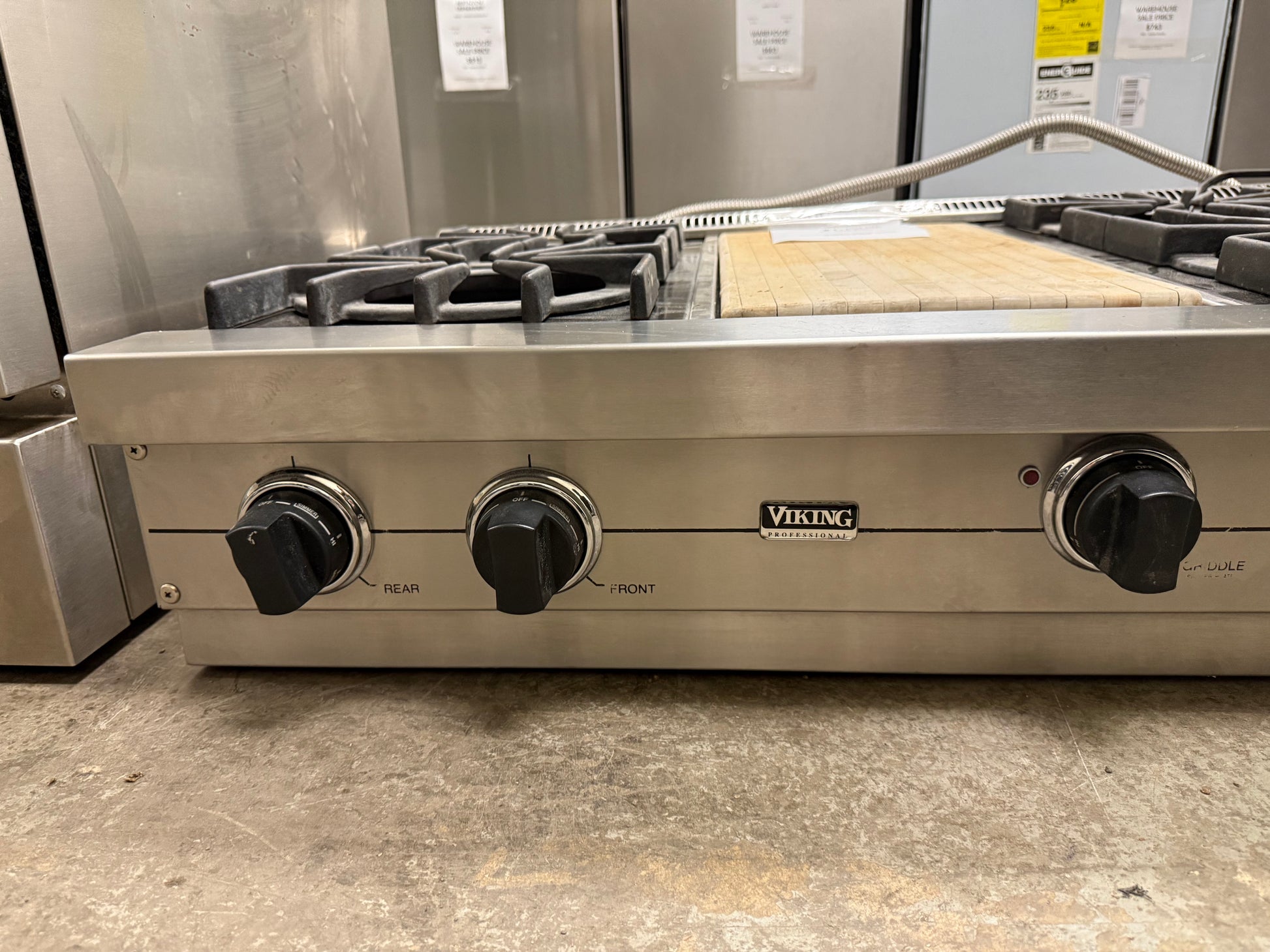 Viking VGRT480-6GSS 48" Stainless Steel Pro-Style Gas Rangetop