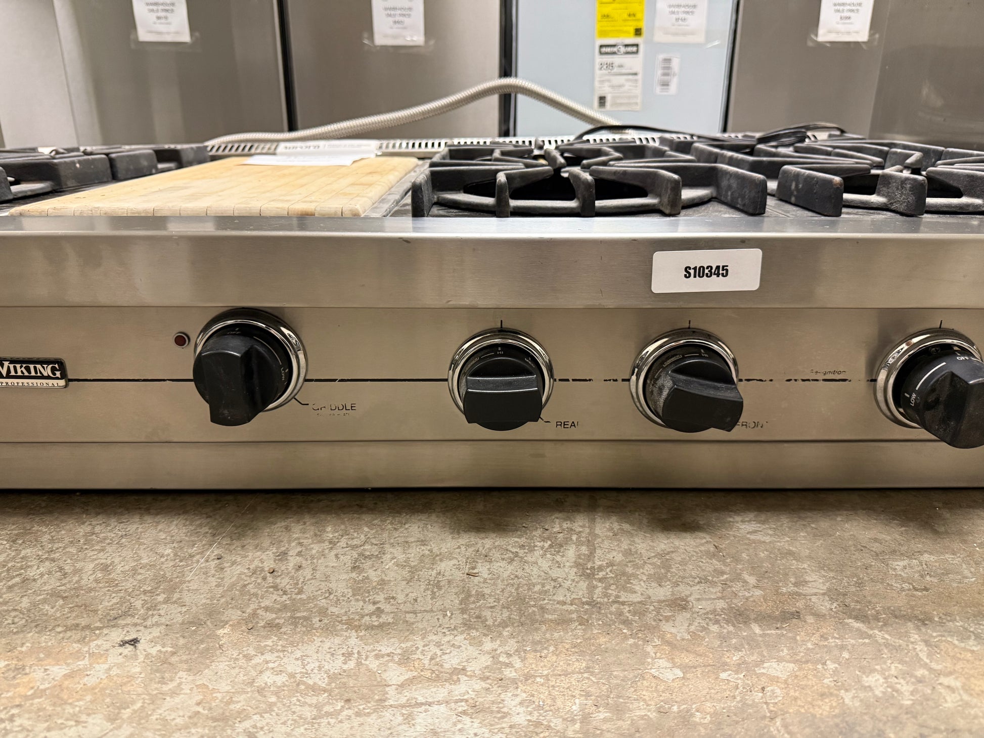 Viking VGRT480-6GSS 48" Stainless Steel Pro-Style Gas Rangetop