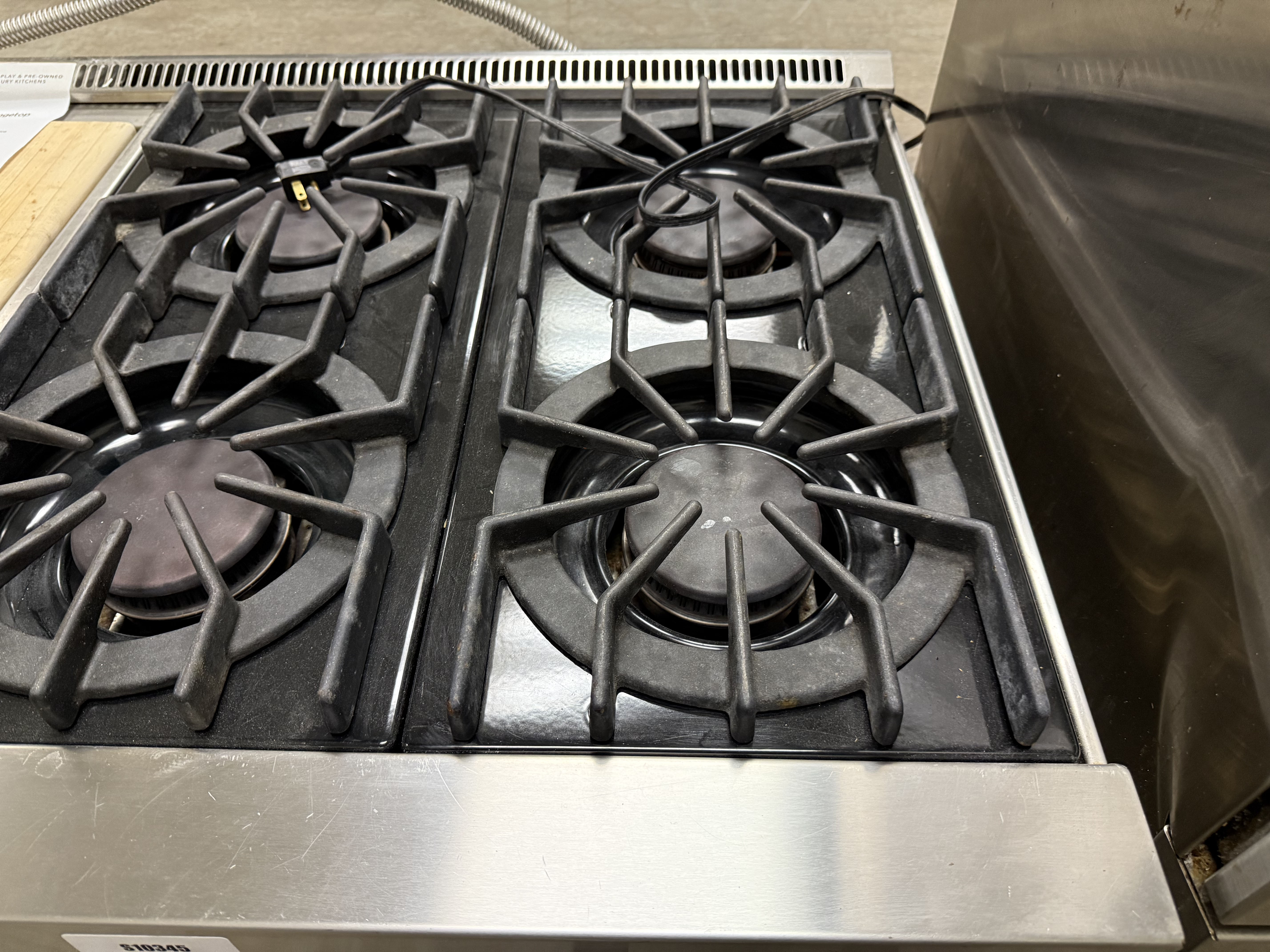 Viking VGRT480-6GSS 48" Stainless Steel Pro-Style Gas Rangetop