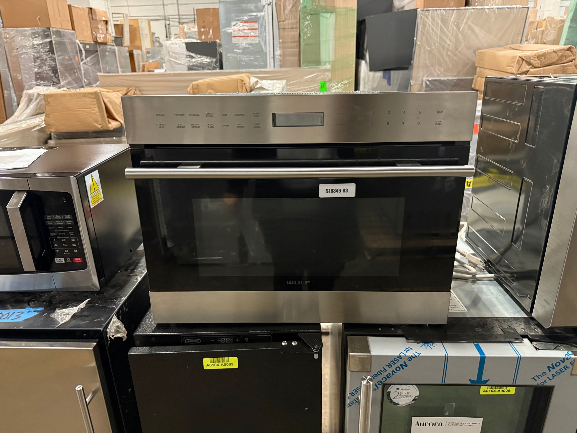 Wolf MDD24TE/S/TH 24" Stainless Steel Built-In Microwave Oven