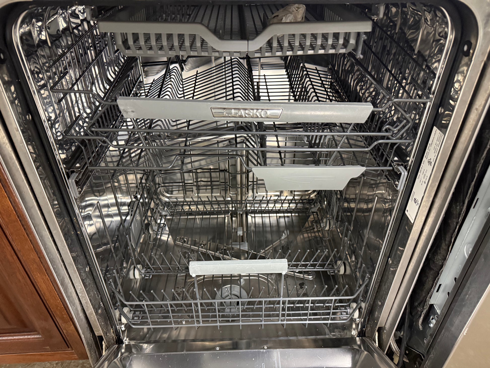 Asko XXL Series D5636XXLHS/PH 24" Stainless Steel Dishwasher