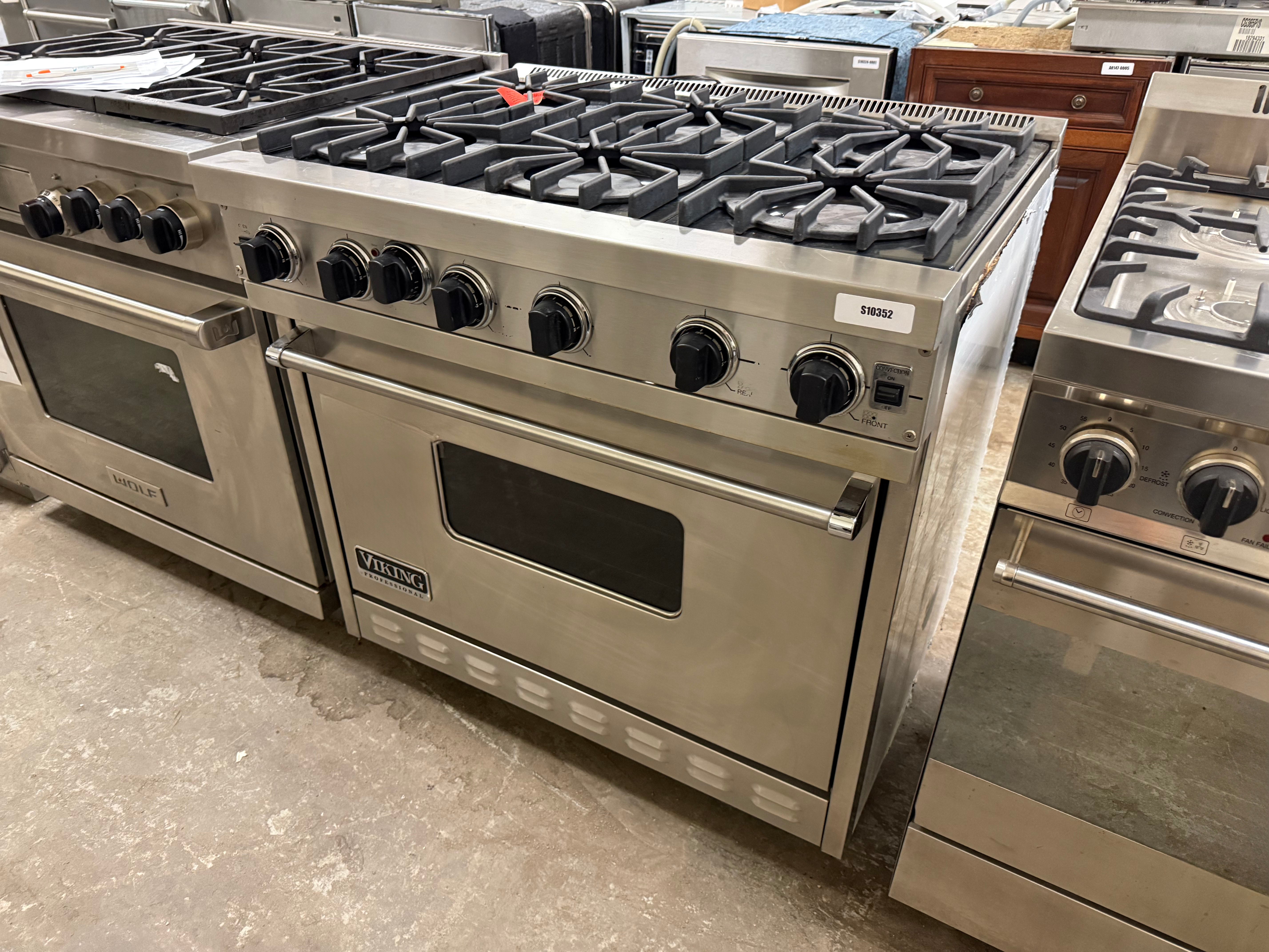Viking VGIC365-6BSS 36" Stainless Steel Pro-Style Gas Range