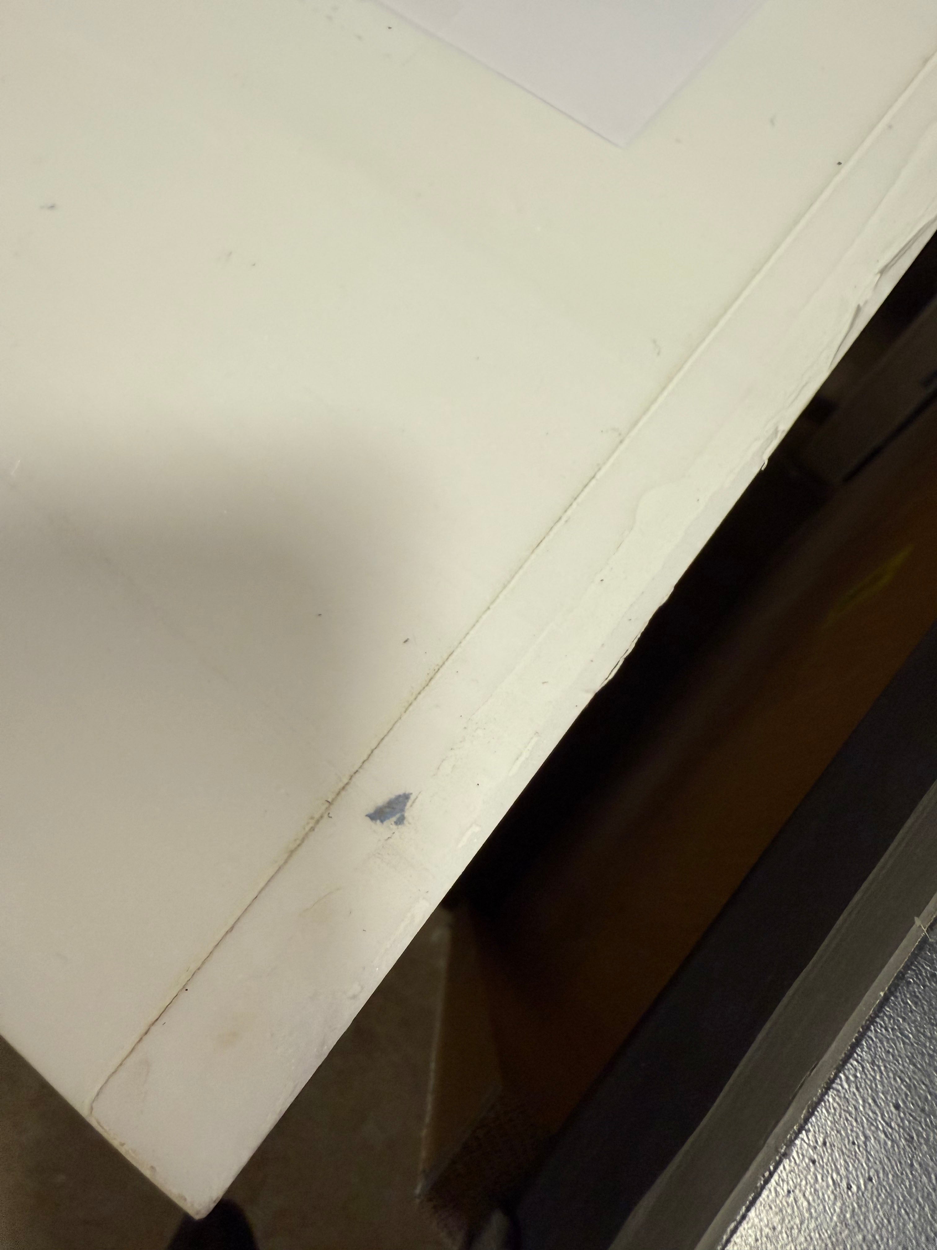 Modern Grey 35" Single Vanity With White Top, Kohler Sink and Polished Chrome Three-Piece Faucet