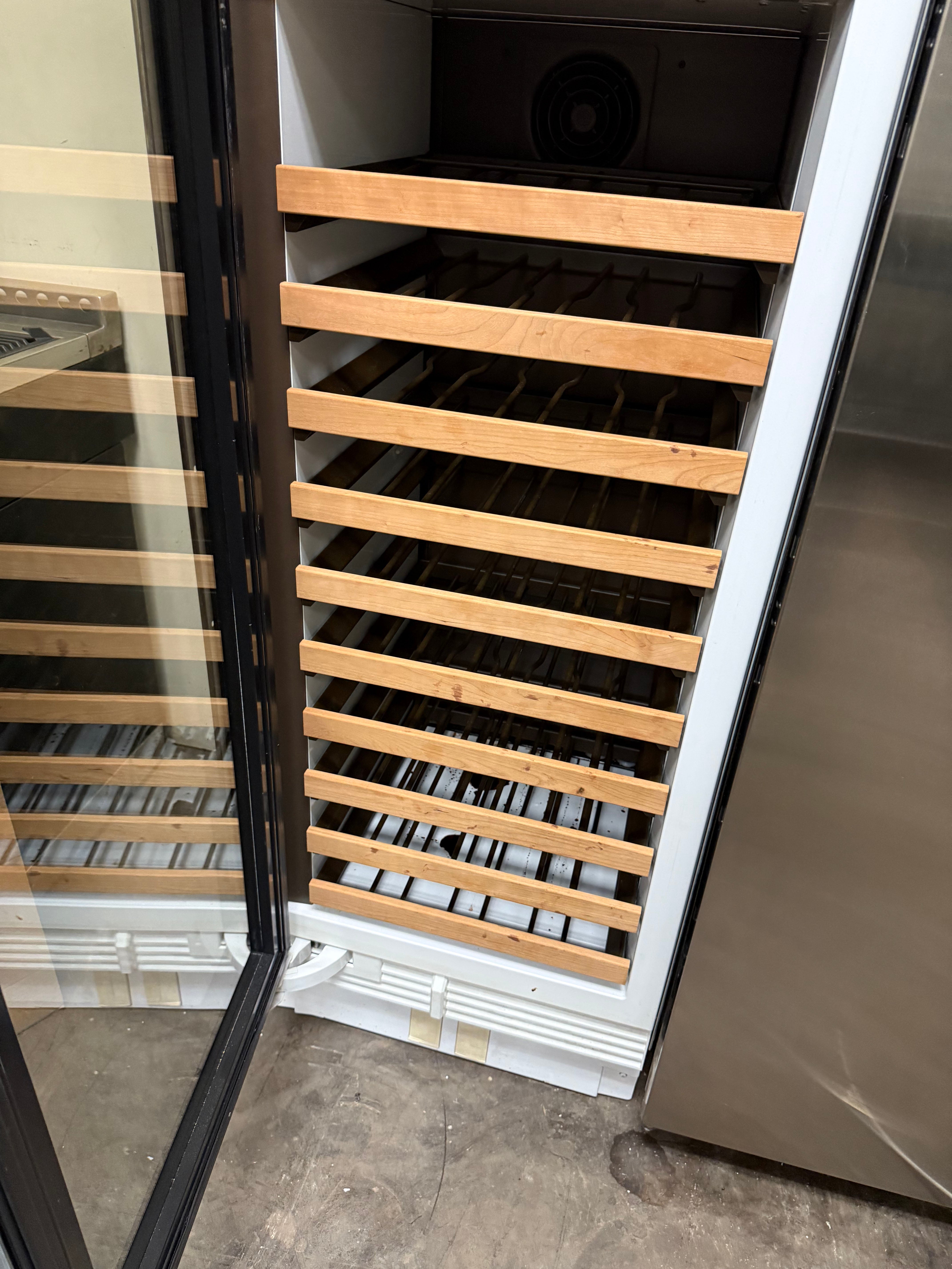 Sub-Zero IW-24 24" Panel Ready with Glass Door Tall Wine Cooler, 2016, Pre-Owned