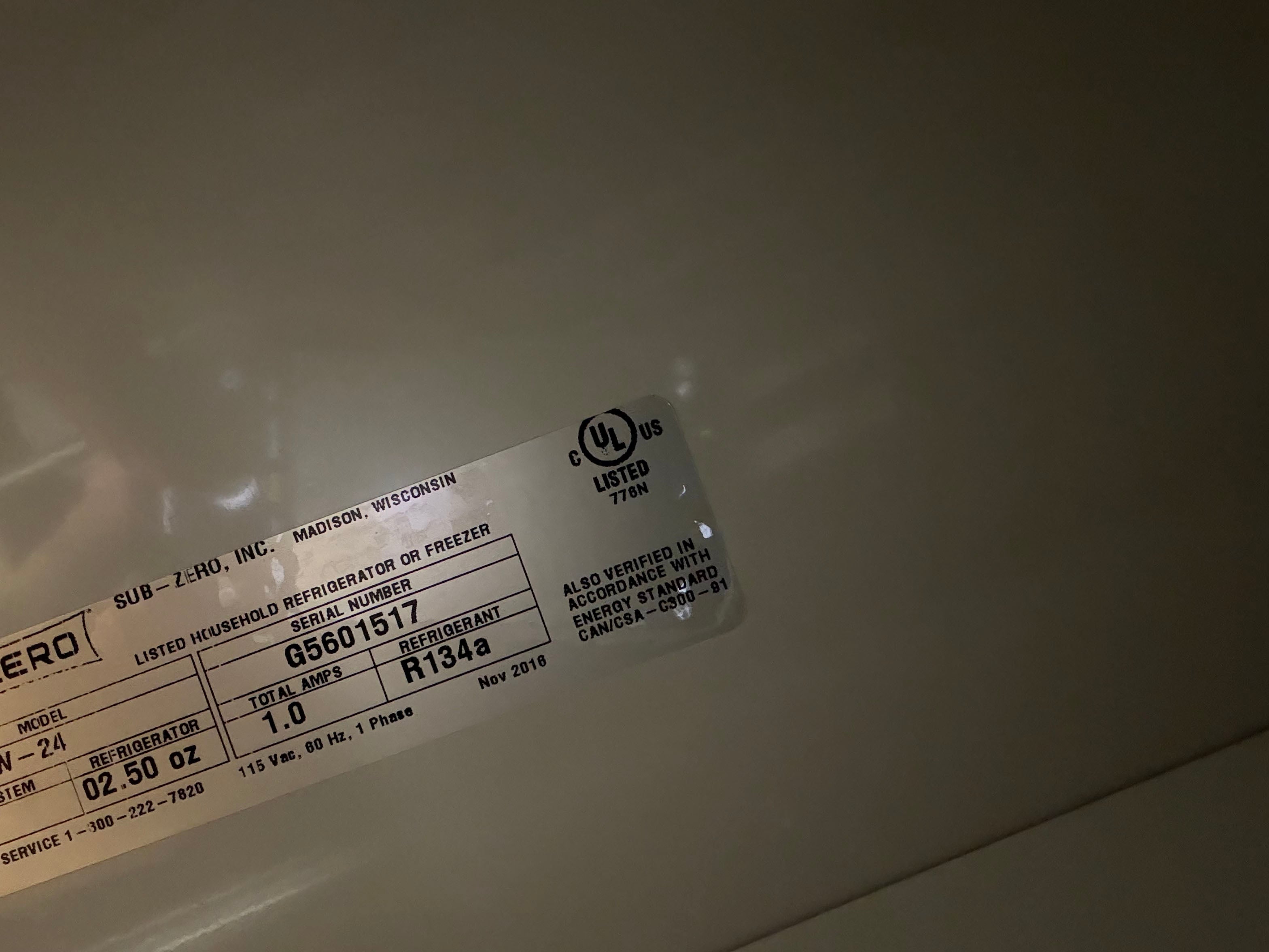 Sub-Zero IW-24 24