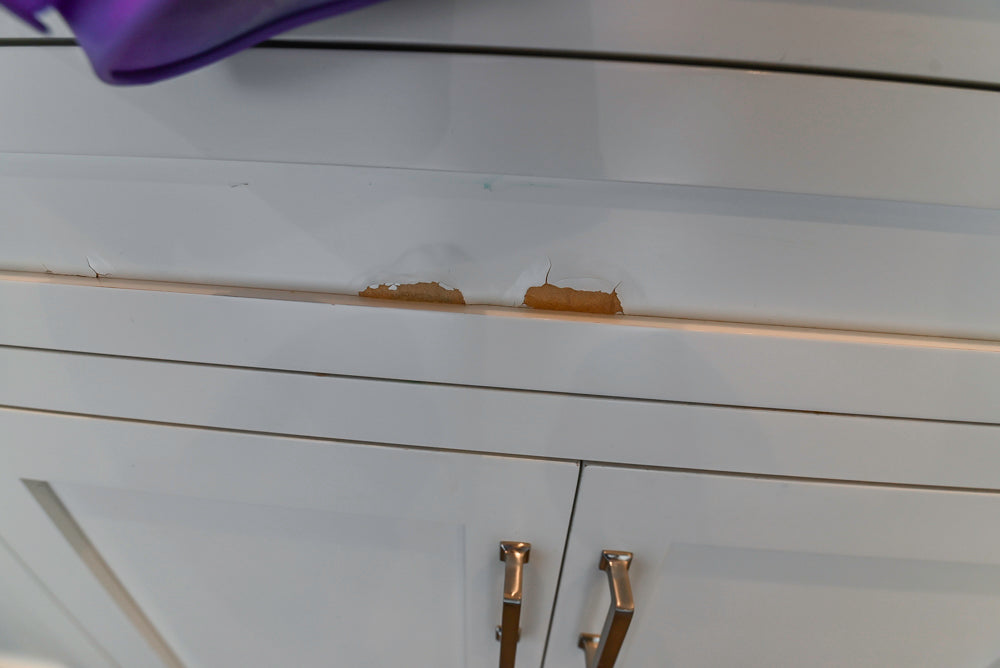 Custom Transitional White Kitchen with Island, Marble Countertop and Sub-Zero & Wolf Appliances