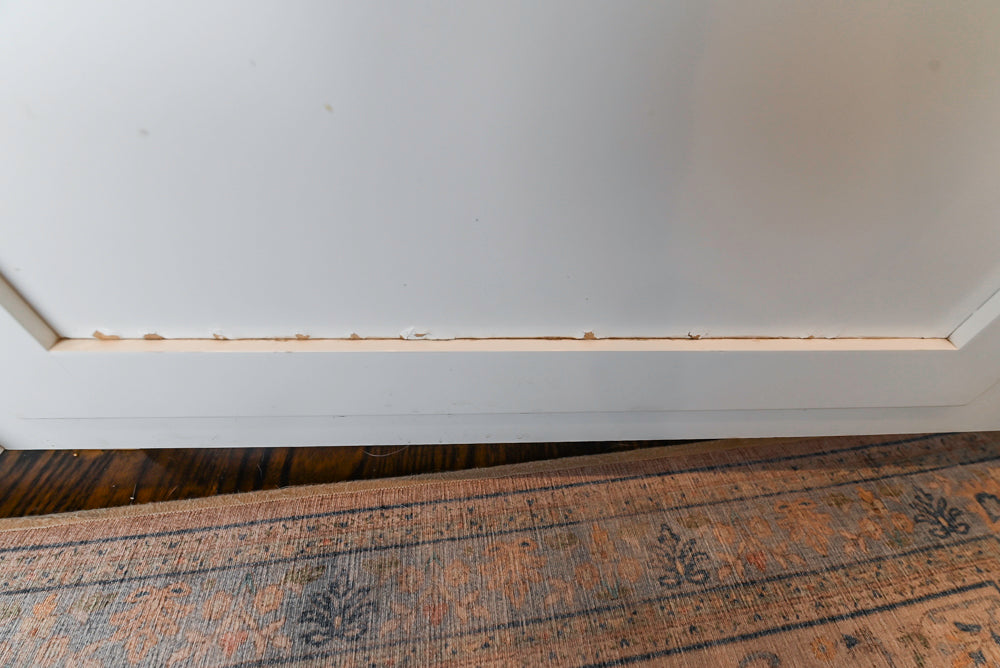 Custom Transitional White Kitchen with Island, Marble Countertop and Sub-Zero & Wolf Appliances