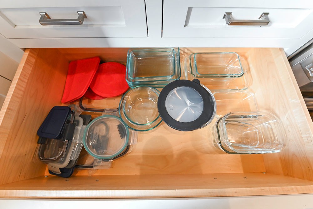 Custom Transitional White Kitchen with Island, Marble Countertop and Sub-Zero & Wolf Appliances