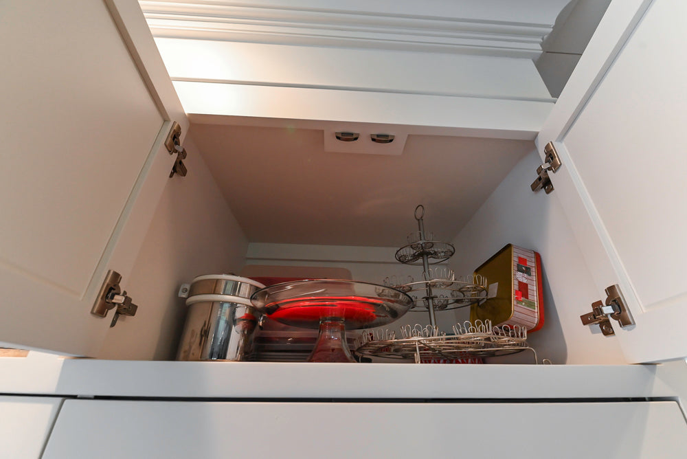 Custom Transitional White Kitchen with Island, Marble Countertop and Sub-Zero & Wolf Appliances