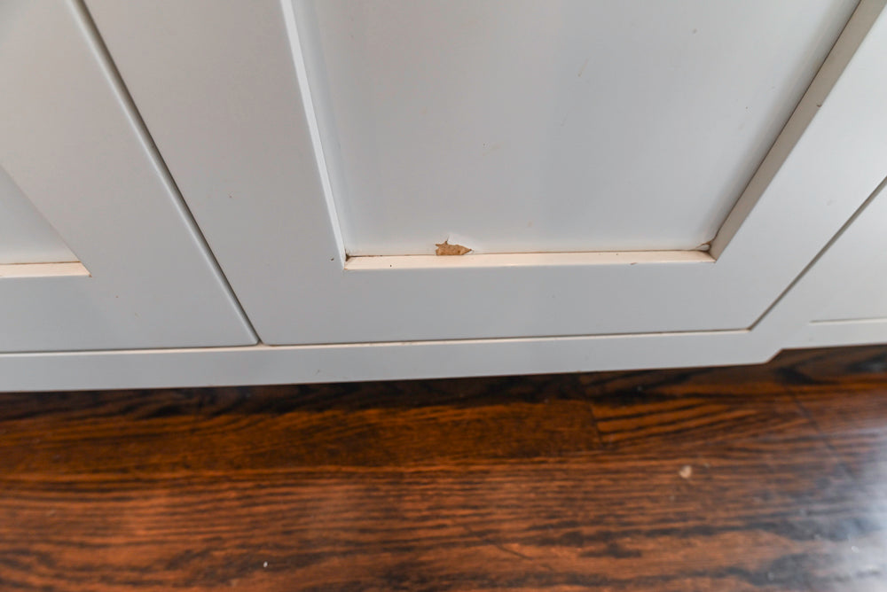 Custom Transitional White Kitchen with Island, Marble Countertop and Sub-Zero & Wolf Appliances