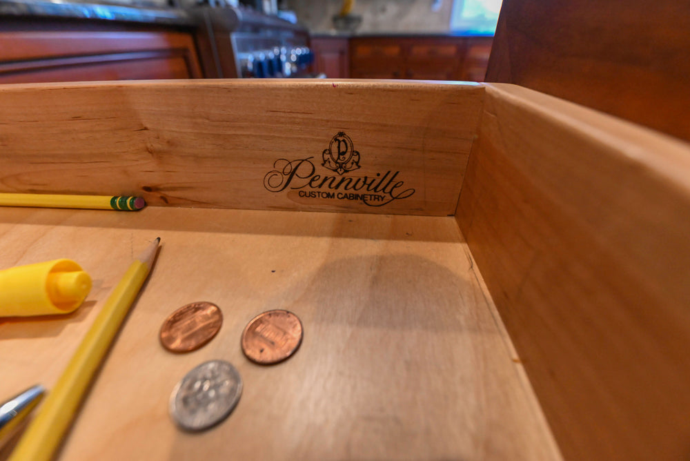 Pennville Traditional Wooden Kitchen with Granite Countertops and Thermador Appliances