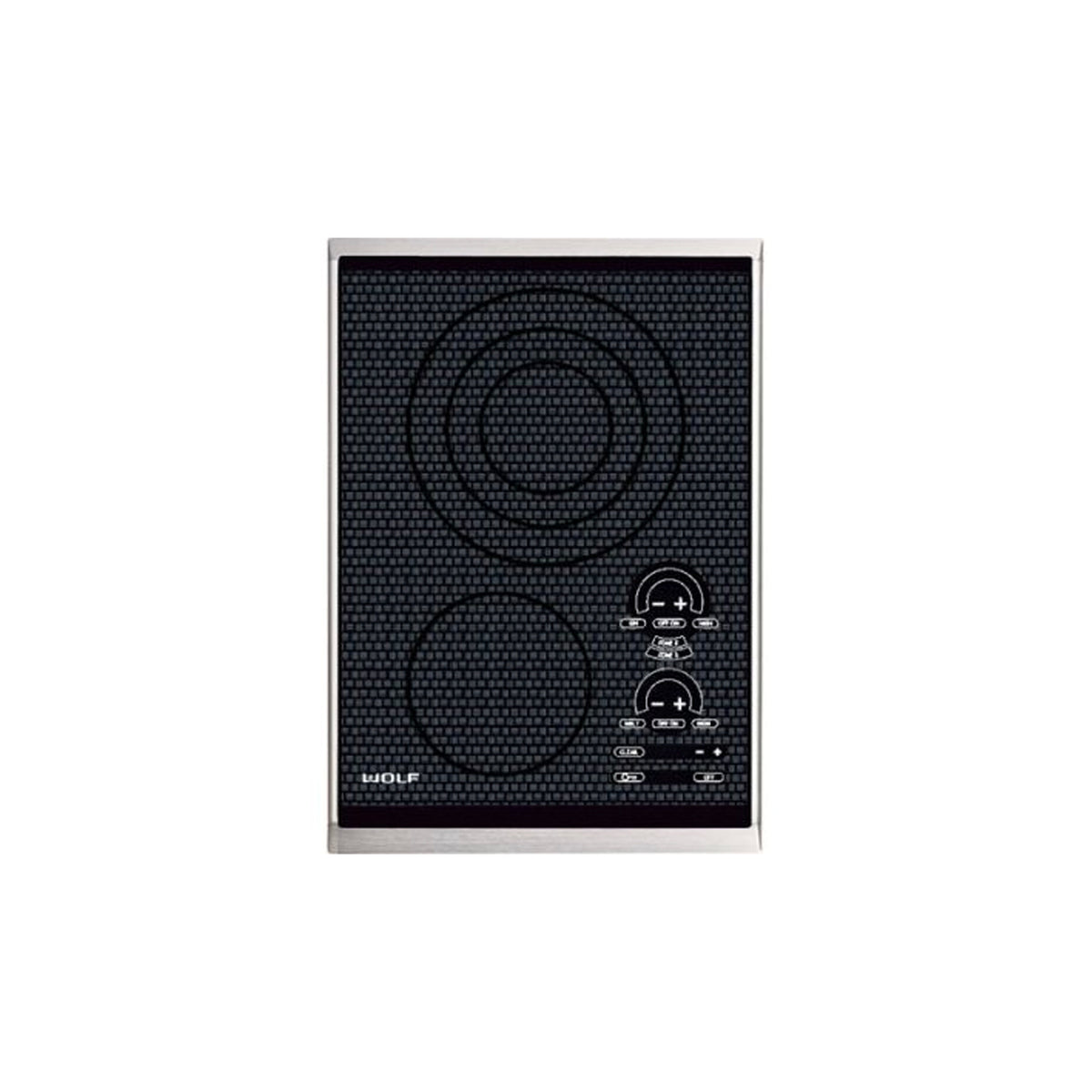 Wolf CT15I/S 15" Black Induction Cooktop