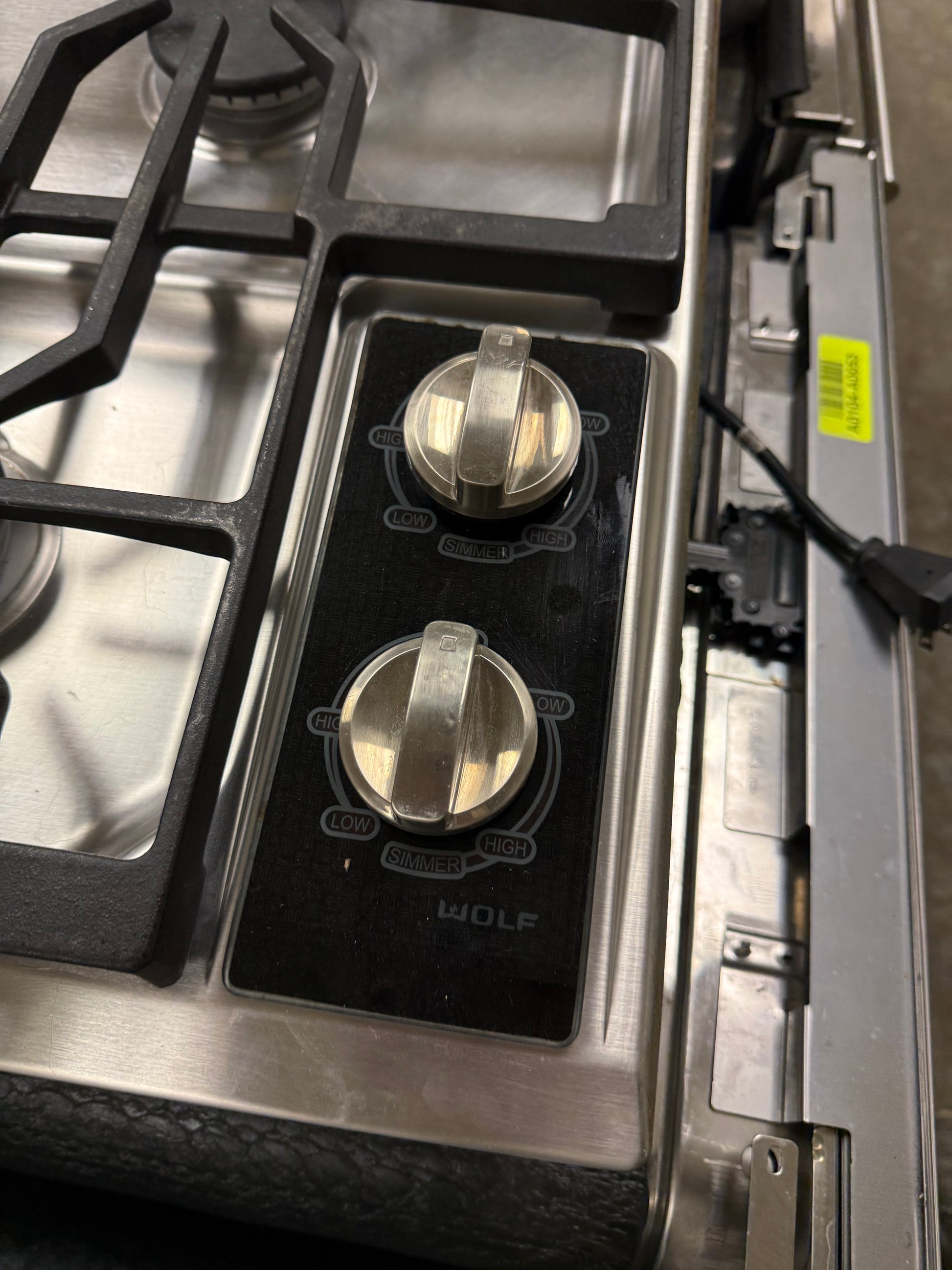 Wolf CT15G/S 15" Stainless Steel Gas Cooktop