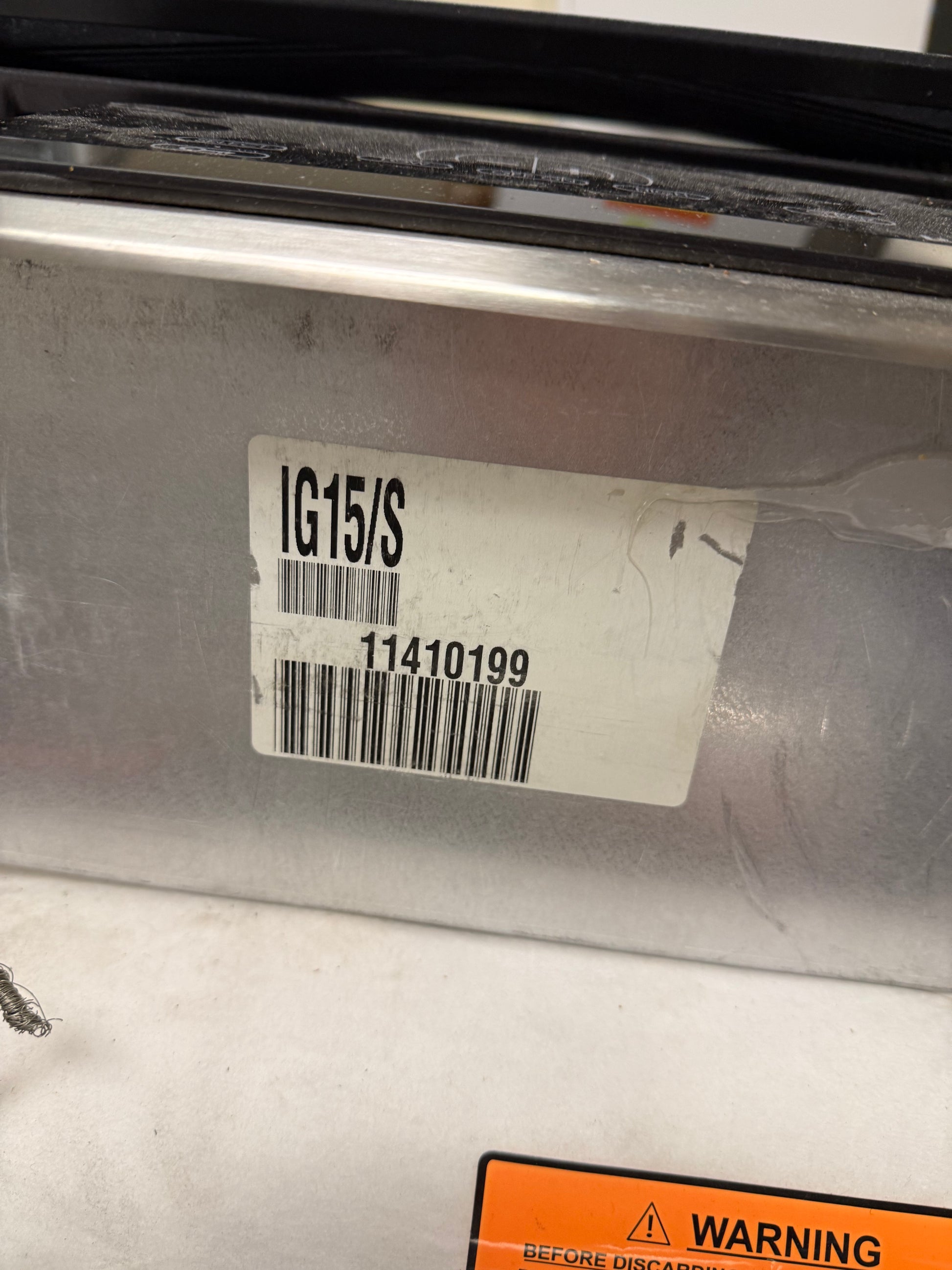 Wolf IG15/S 15" Stainless Steel Electric Grill