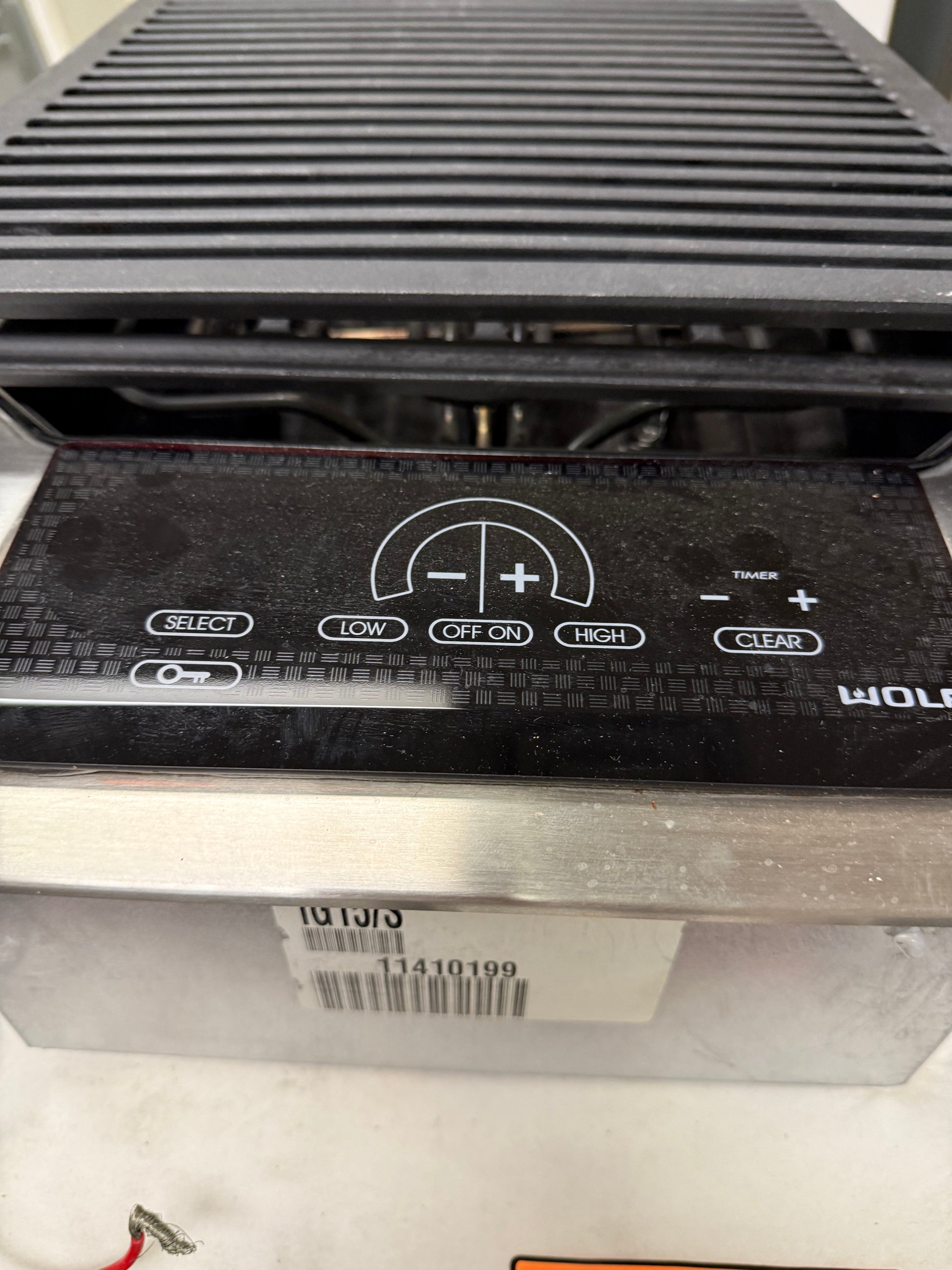 Wolf IG15/S 15" Stainless Steel Electric Grill