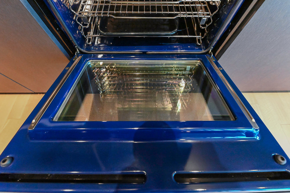 Custom Modern Wood Veneer Kitchen with White Marble Countertops and Wolf & Miele Appliances
