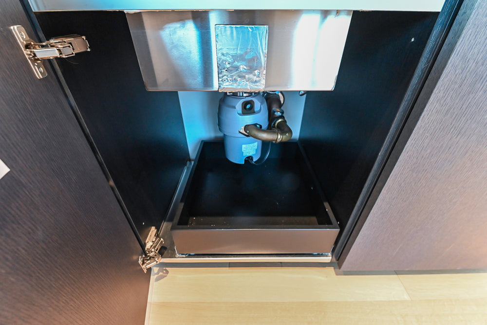 Custom Modern Wood Veneer Kitchen with White Marble Countertops and Wolf & Miele Appliances