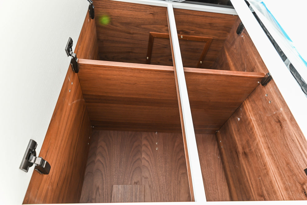 Custom Transitional White Kitchen with Island and Quartzite Countertops