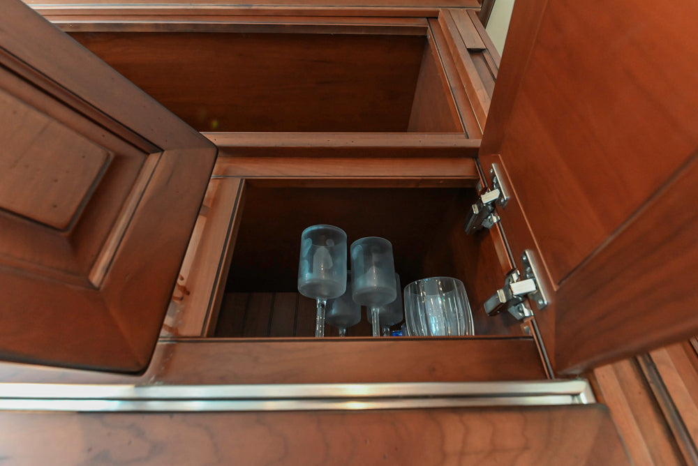 Century Traditional Cherry Kitchen with Granite Countertops and Sub-Zero and Wolf Appliances