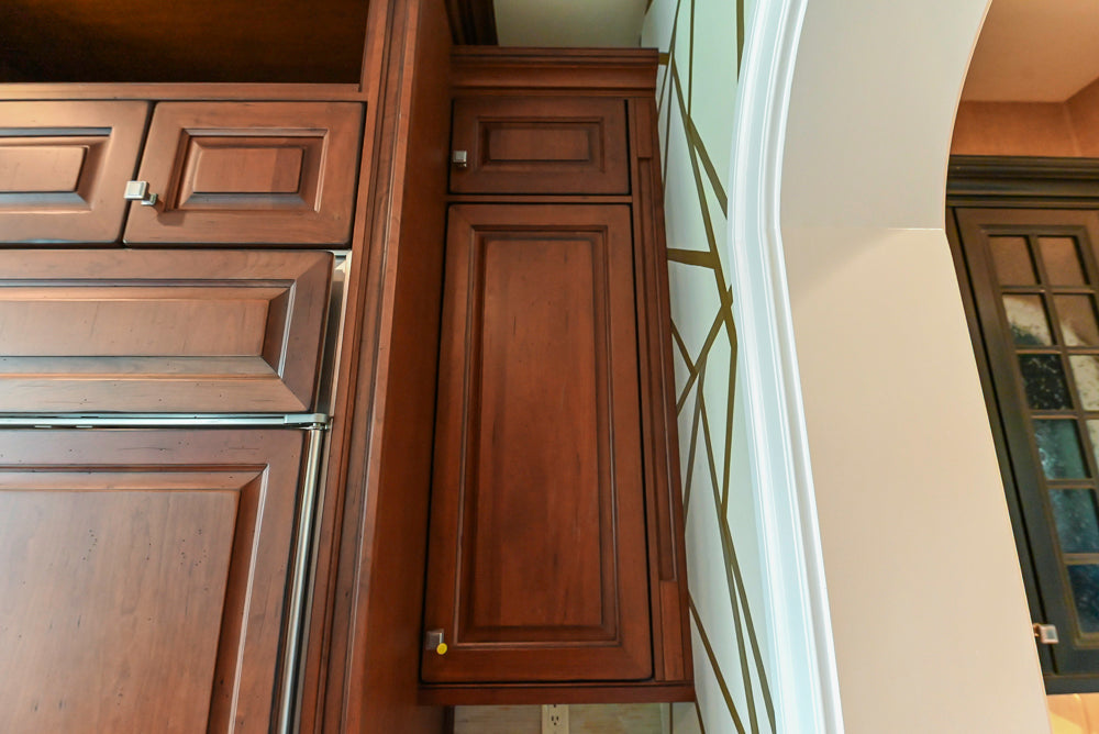 Century Traditional Cherry Kitchen with Granite Countertops and Sub-Zero and Wolf Appliances