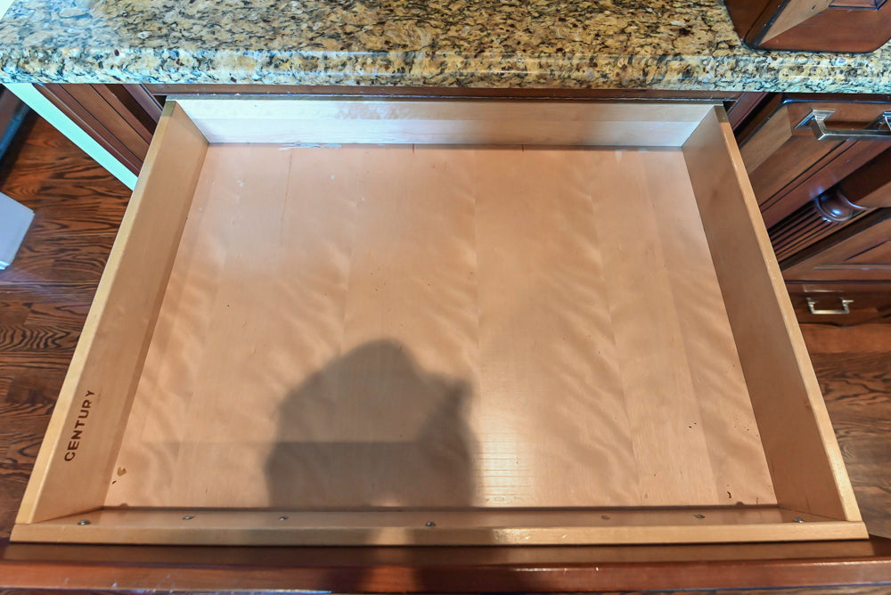 Century Traditional Cherry Kitchen with Granite Countertops and Sub-Zero and Wolf Appliances