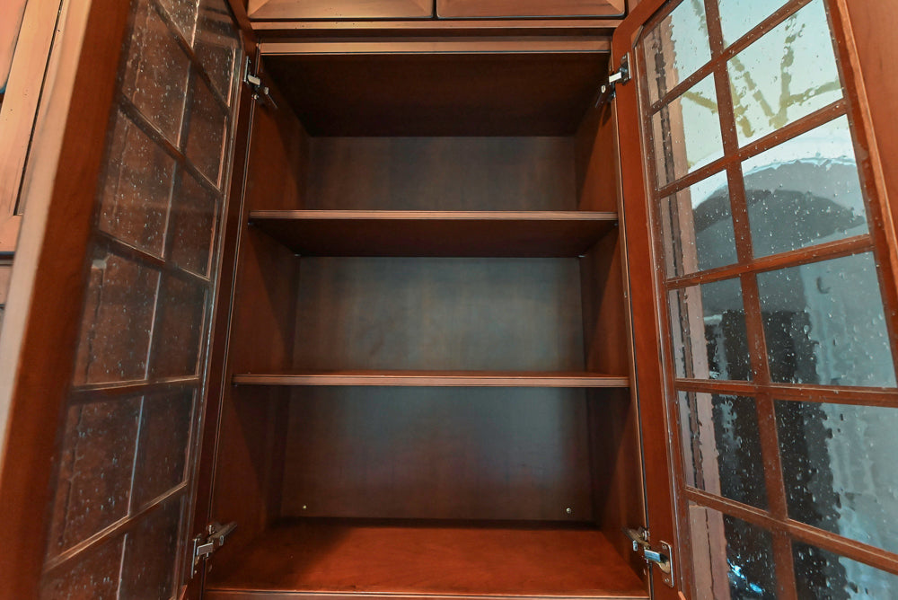 Century Traditional Cherry Kitchen with Granite Countertops and Sub-Zero and Wolf Appliances