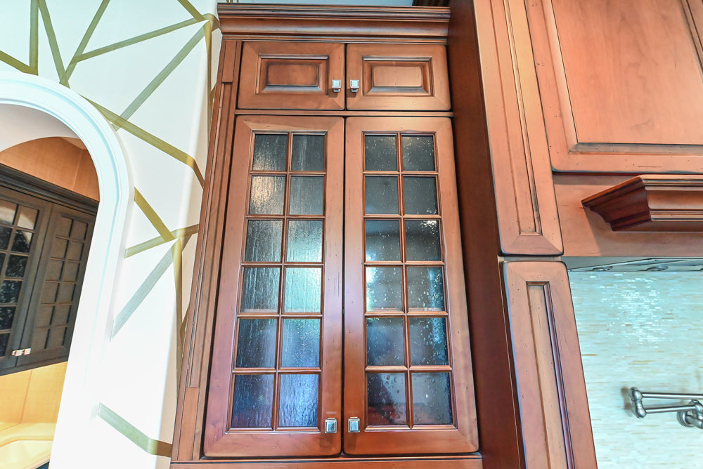 Century Traditional Cherry Kitchen with Granite Countertops and Sub-Zero and Wolf Appliances