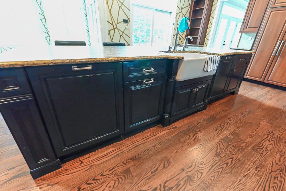 Century Traditional Cherry Kitchen with Granite Countertops and Sub-Zero and Wolf Appliances