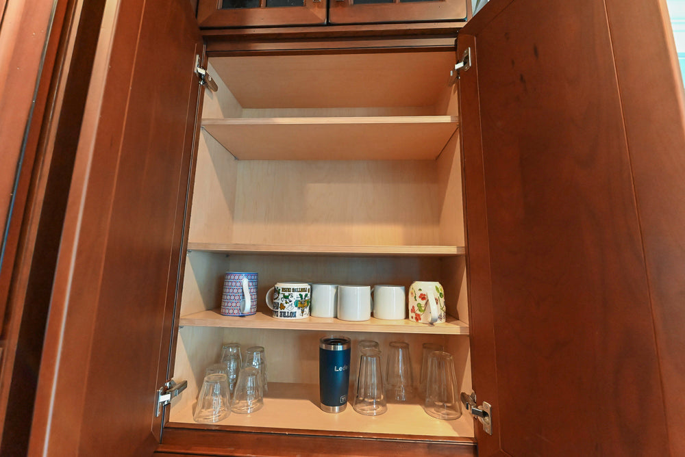 Century Traditional Cherry Kitchen with Granite Countertops and Sub-Zero and Wolf Appliances