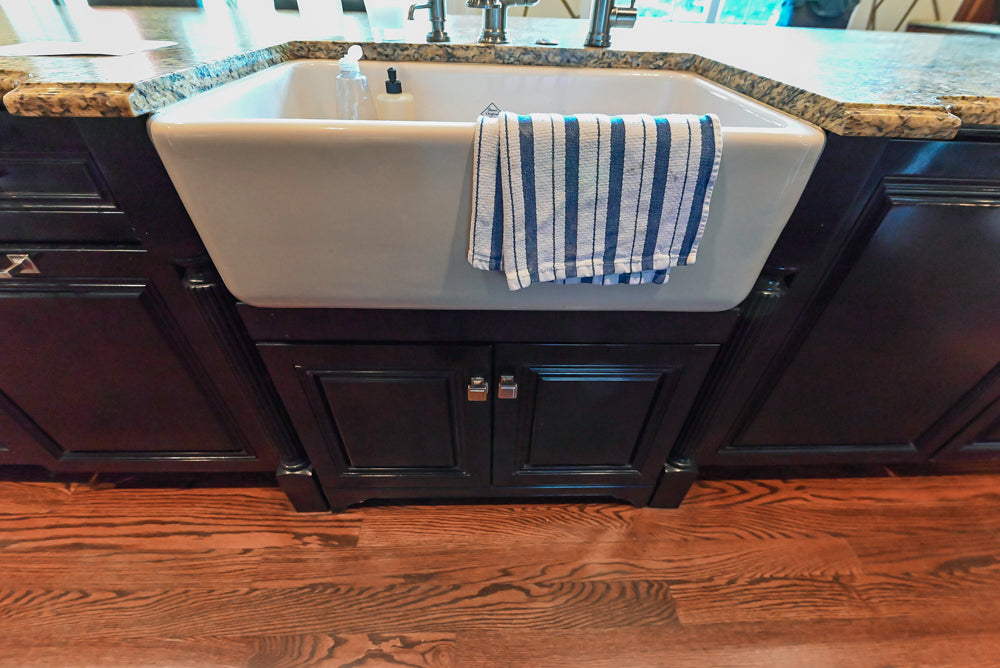 Century Traditional Cherry Kitchen with Granite Countertops and Sub-Zero and Wolf Appliances