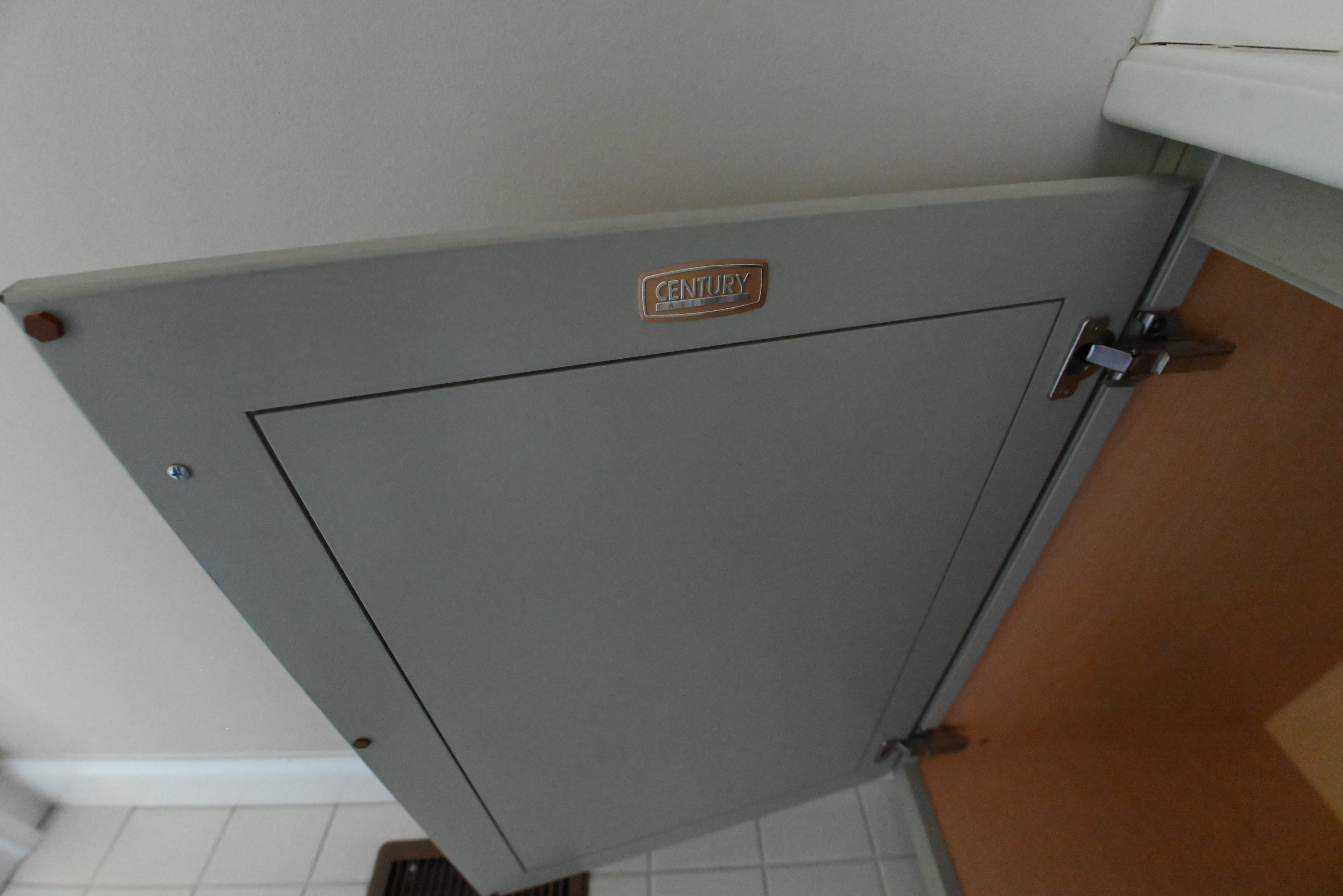 Century Cabinetry Traditional 38.5" Grey Single Vanity with Integrated Sink Top and Faucet