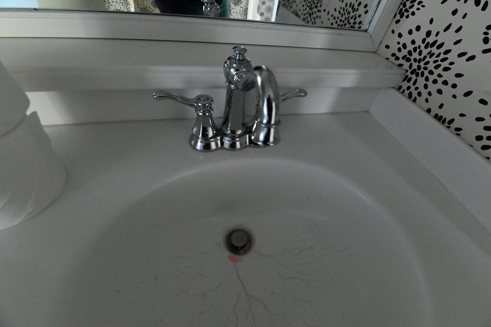 Century Cabinetry Traditional 75" White Double Bowl Vanity with Corian Top, Sinks and Faucets