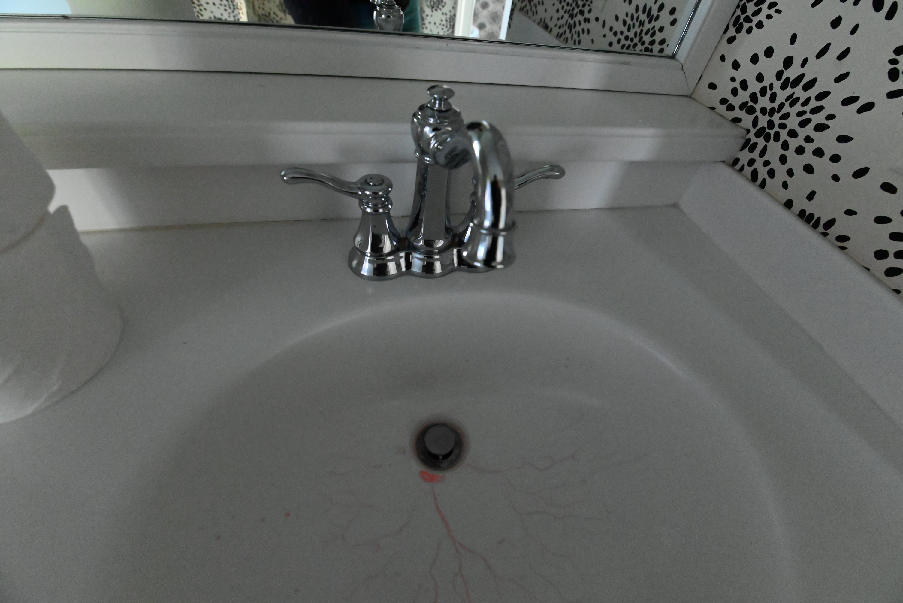 Century Cabinetry Traditional 75" White Double Bowl Vanity with Corian Top, Sinks and Faucets