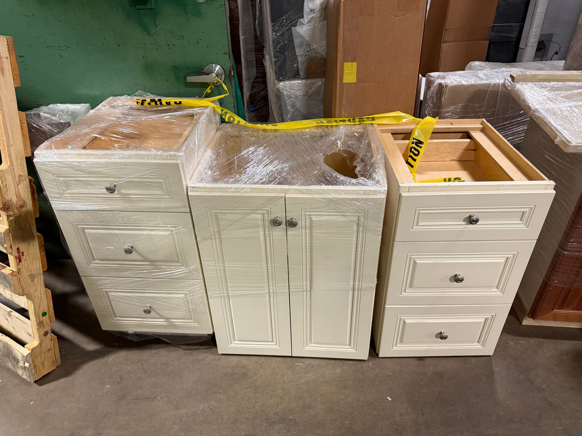 Century Cabinetry Traditional 73" Single Vanity Base - No Top, No Sink, No Faucet