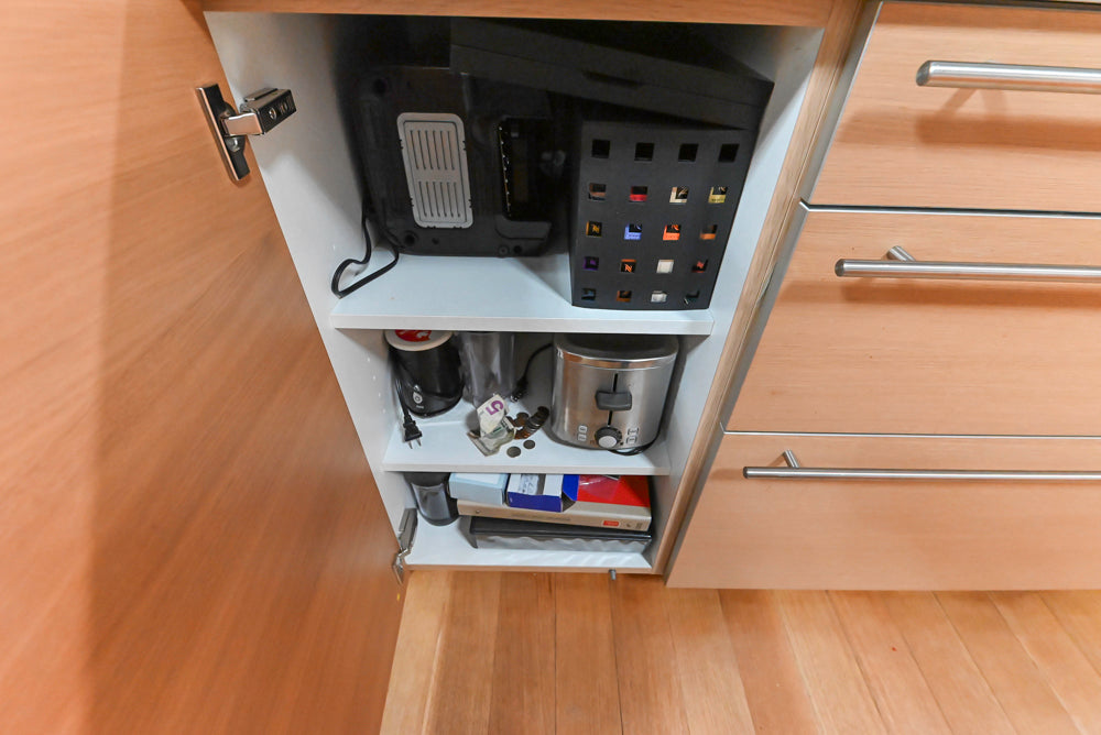 Poggenpohl Veneer Kitchen | Viking Appliances | Island – Aurora Circ