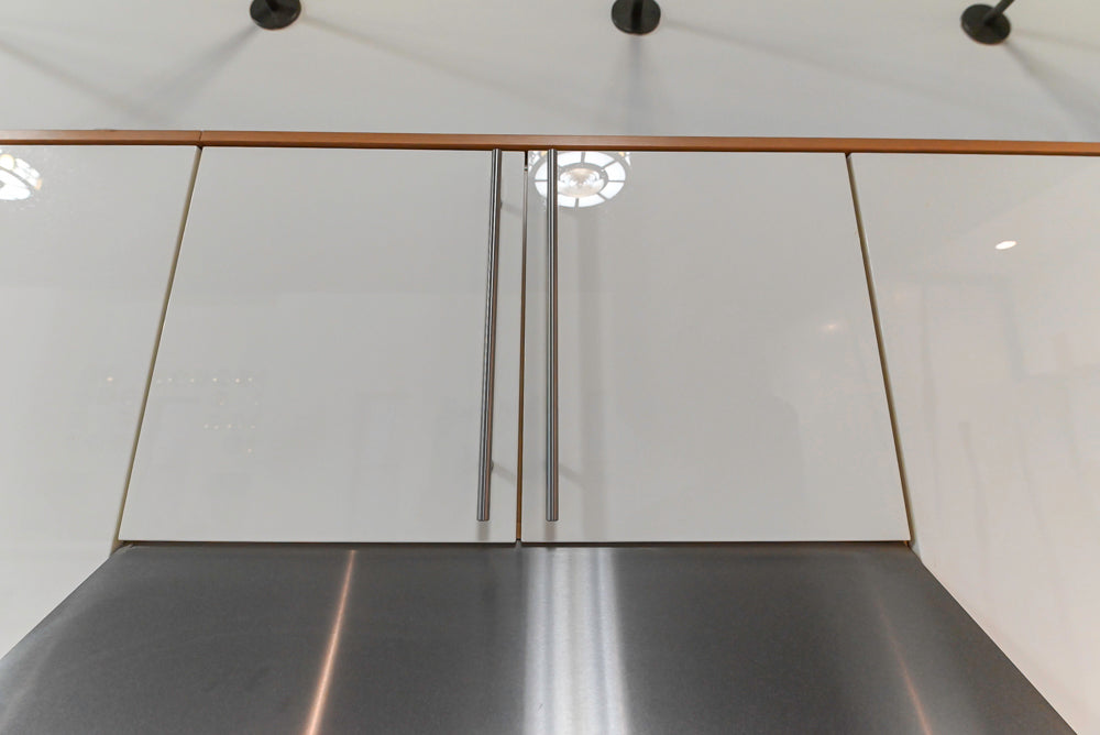 Poggenpohl Modern Veneer Kitchen with Island and Viking Appliances