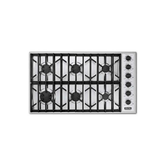 Viking VGSU1626BSS 36" Stainless Steel Gas Cooktop