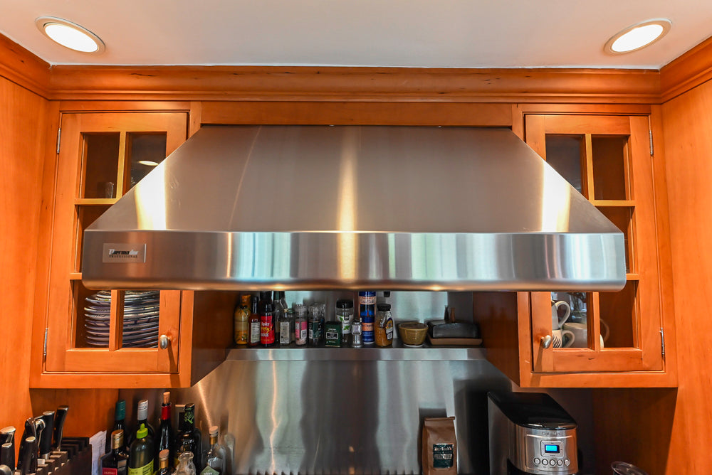 “The Davenport” Traditional Wooden Kitchen with Island and 48" Sub-Zero Refrigerator