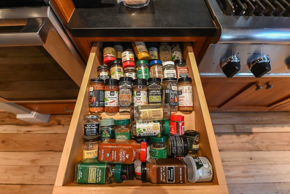 “The Davenport” Traditional Wooden Kitchen with Island and 48" Sub-Zero Refrigerator